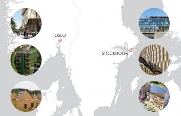 Prix de Rome Sweden Norway map